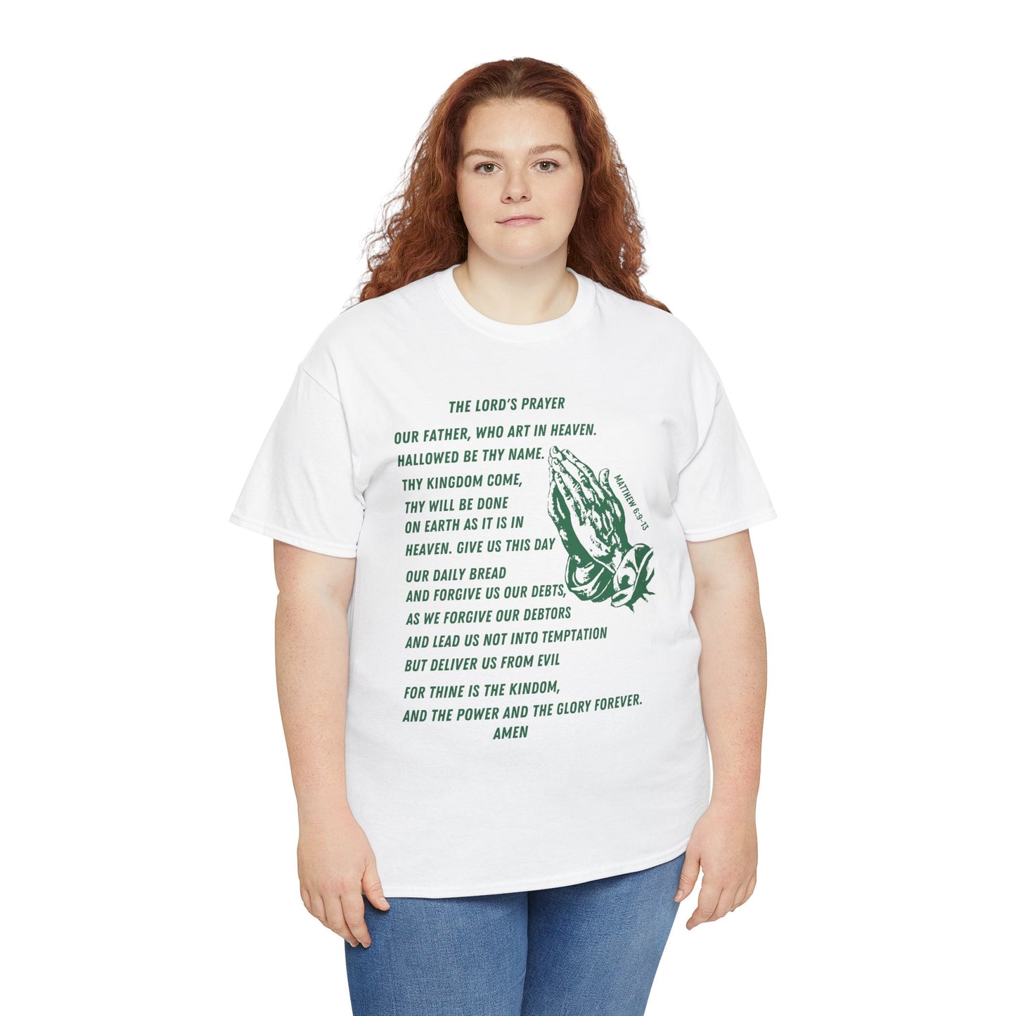 The Lord's Prayer T-Shirt - Green