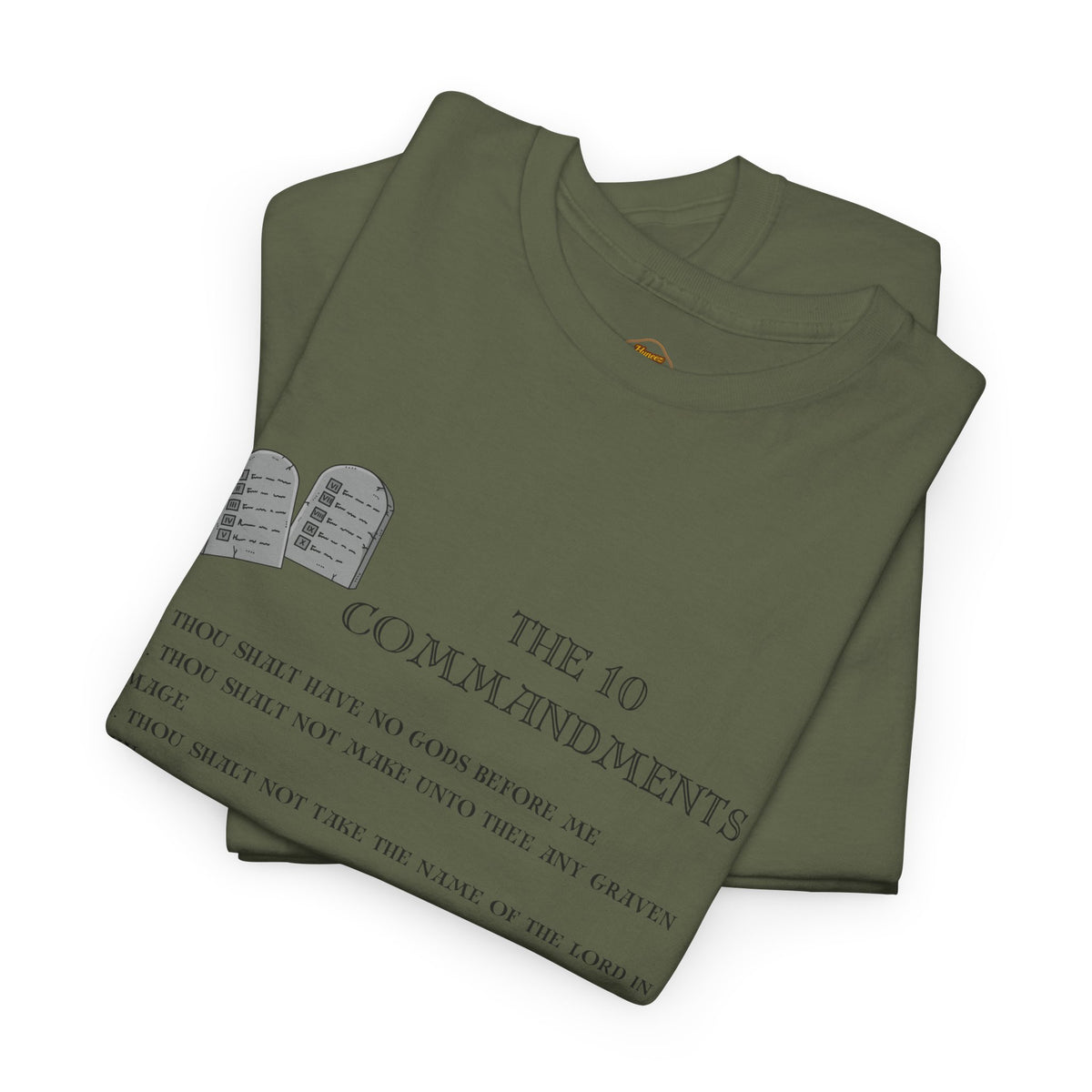 10 Commandments T-Shirt - Black