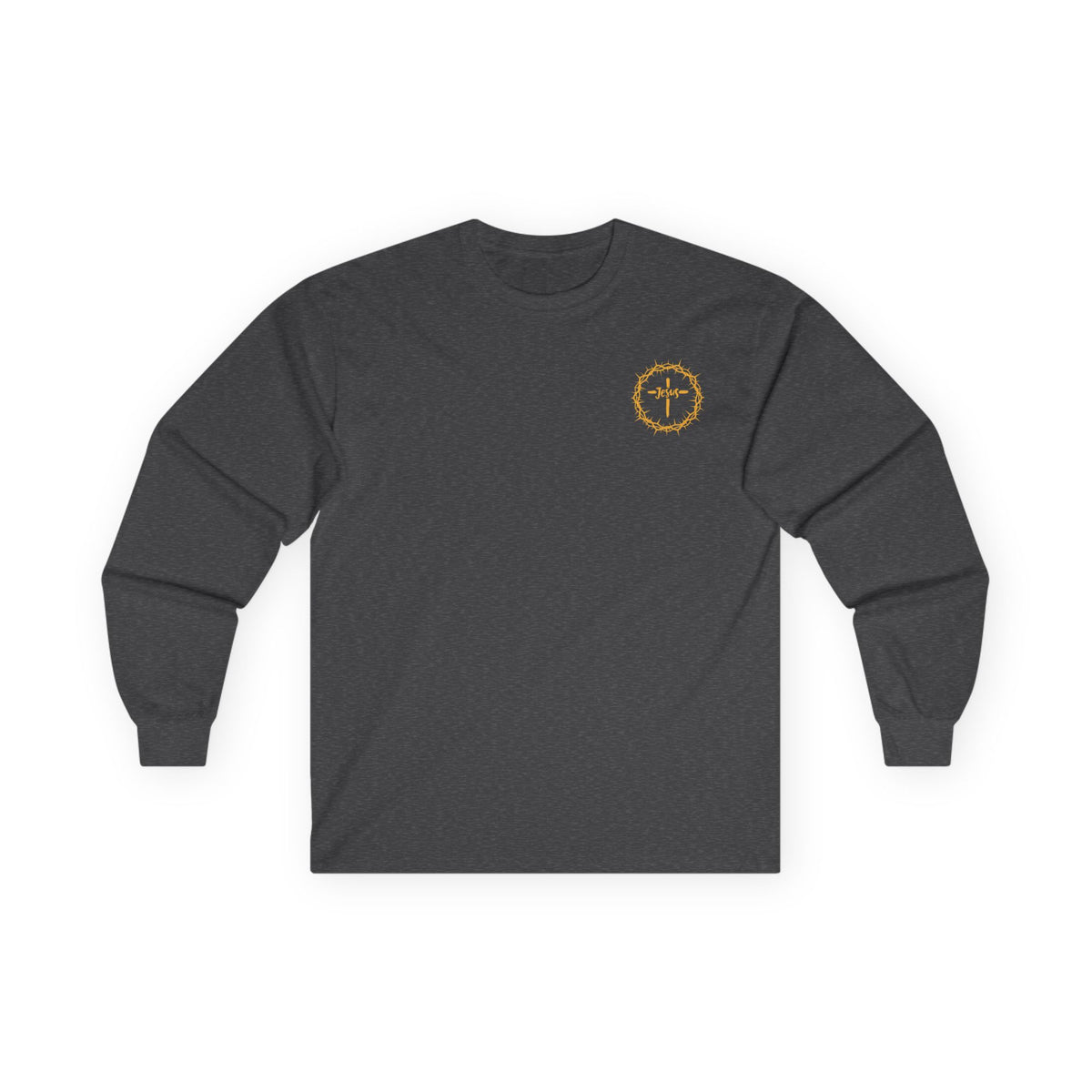 Jesus Crown of Thorns Long Sleeve Tee