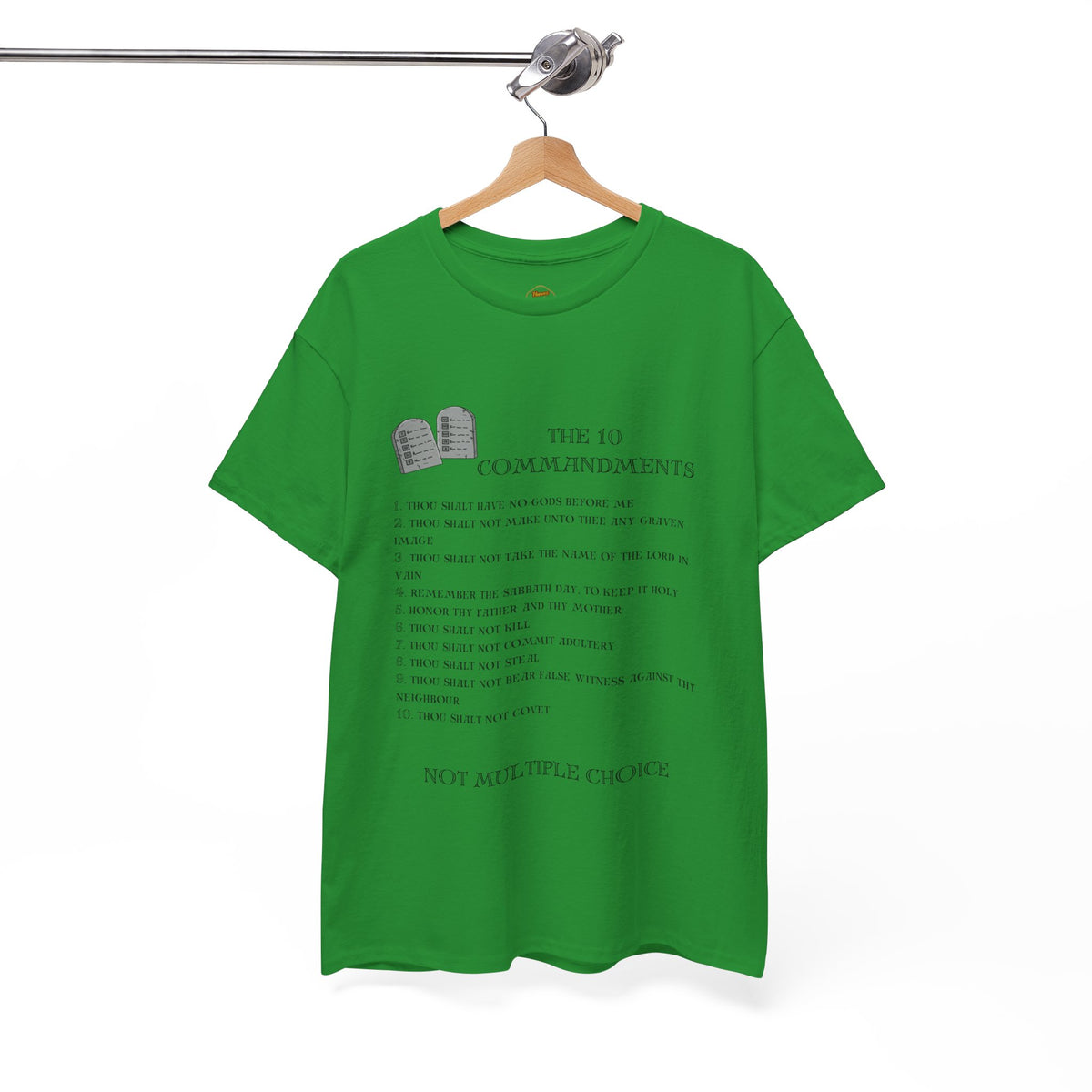 10 Commandments T-Shirt - Black