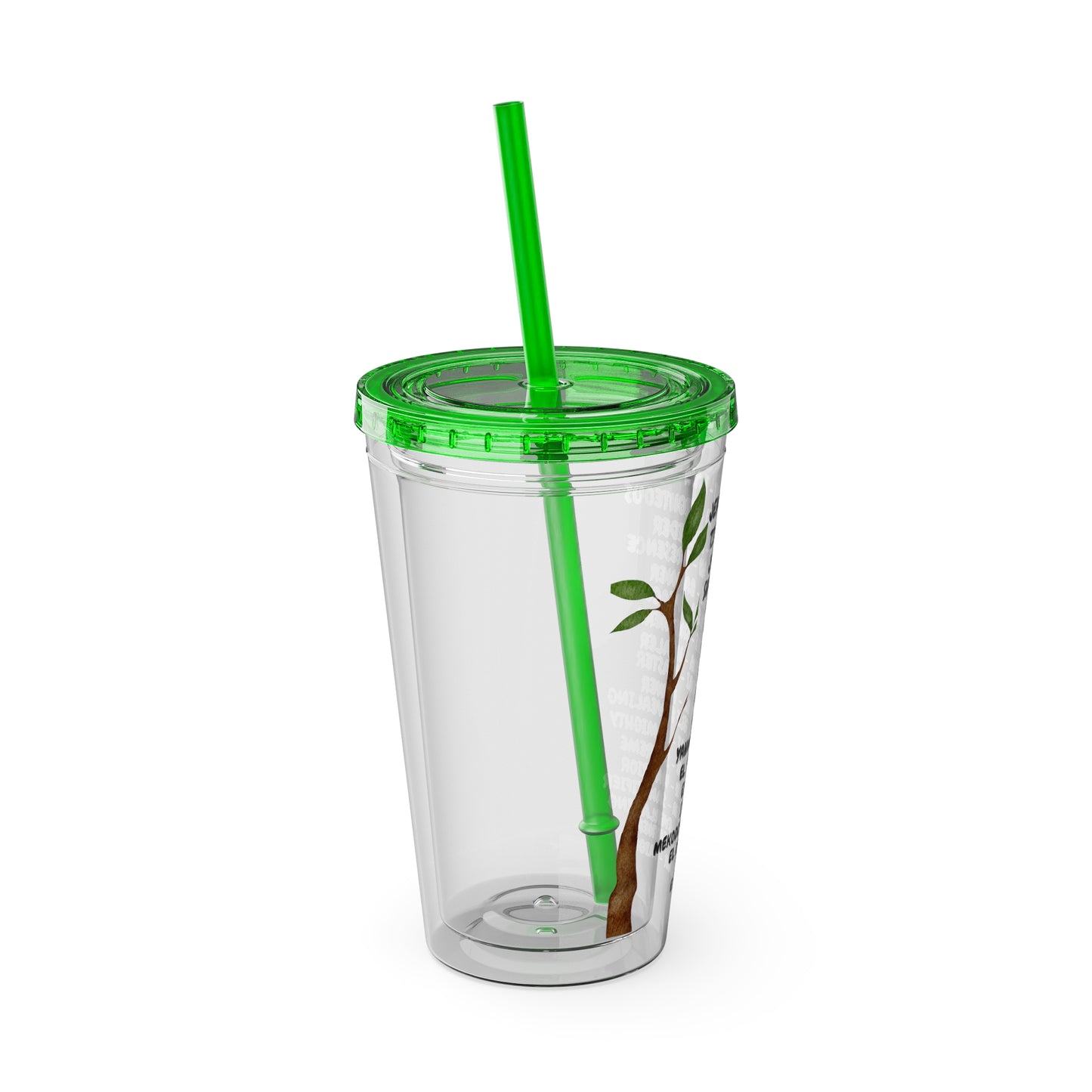 Characteristic Names of God 16oz Tumbler with Straw
