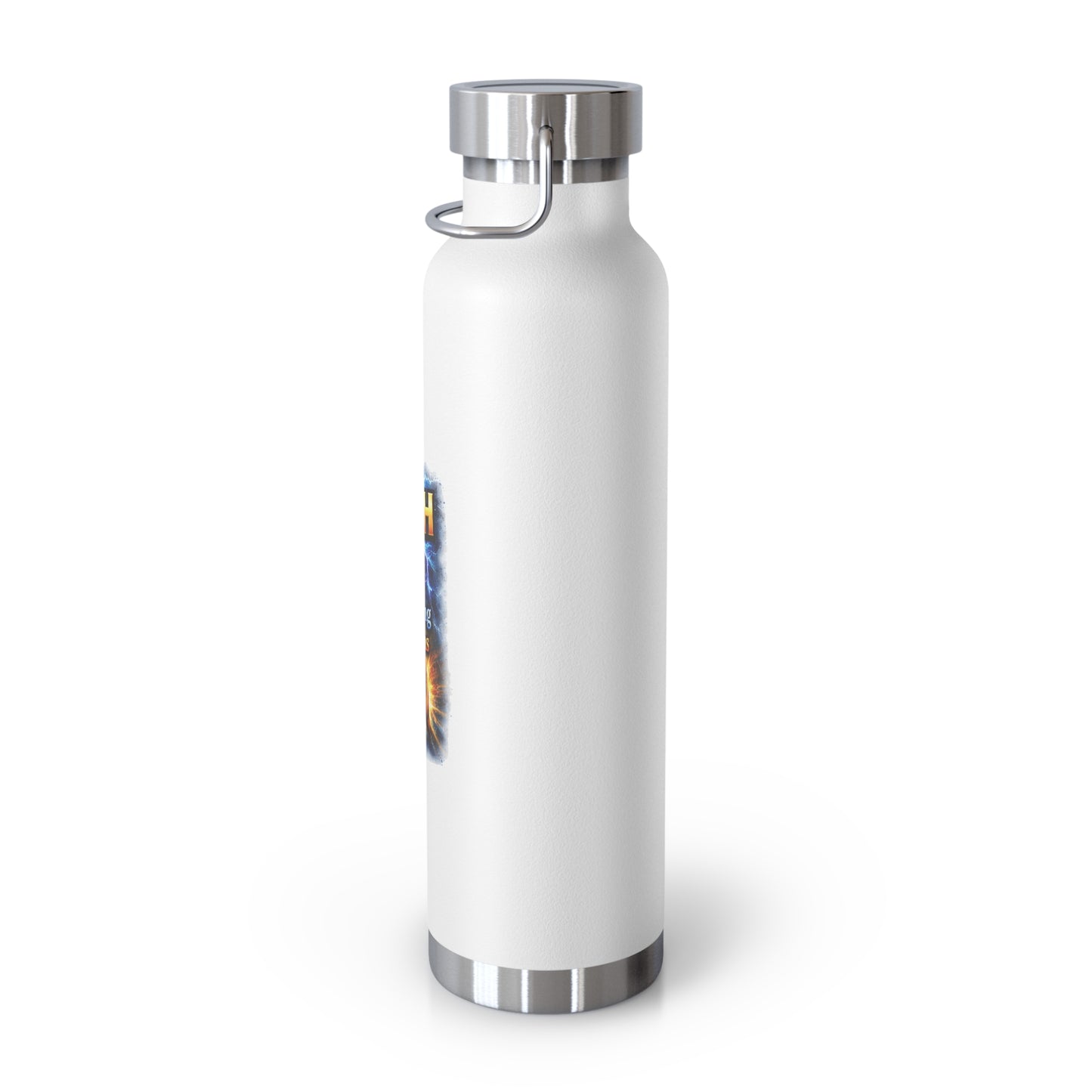 “Push: Pray Until Something Happens” 22oz Insulated Water Bottle - Hands