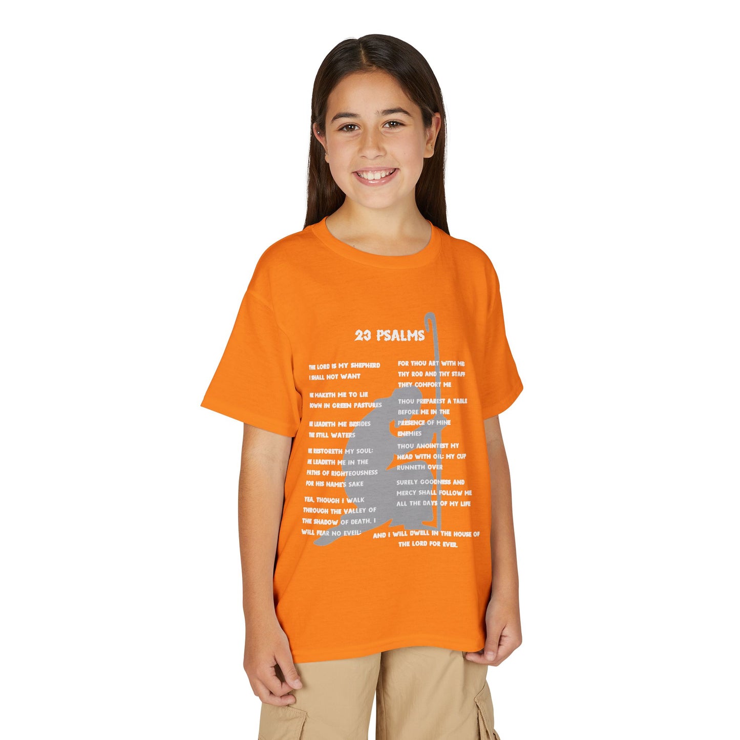 23 Psalms Youth T-shirt - White
