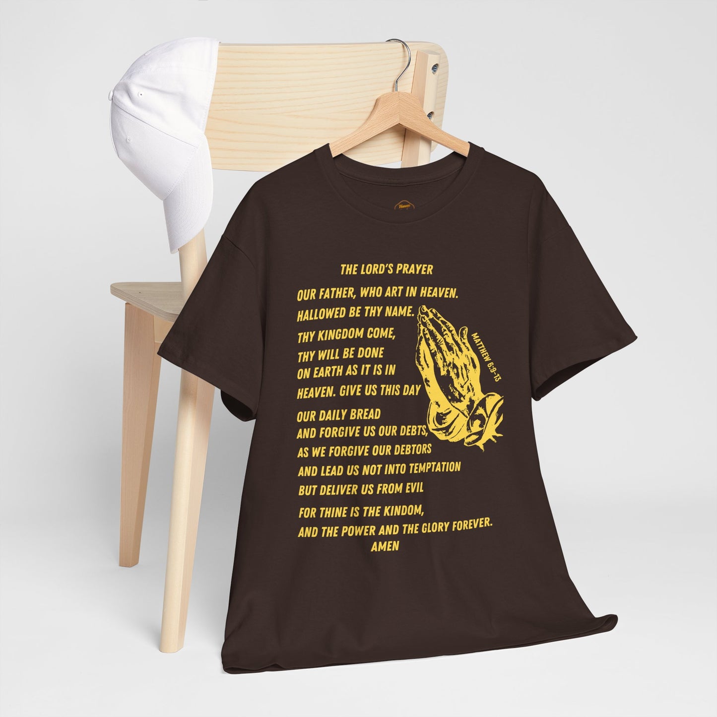 The Lord's Prayer T-Shirt - Gold