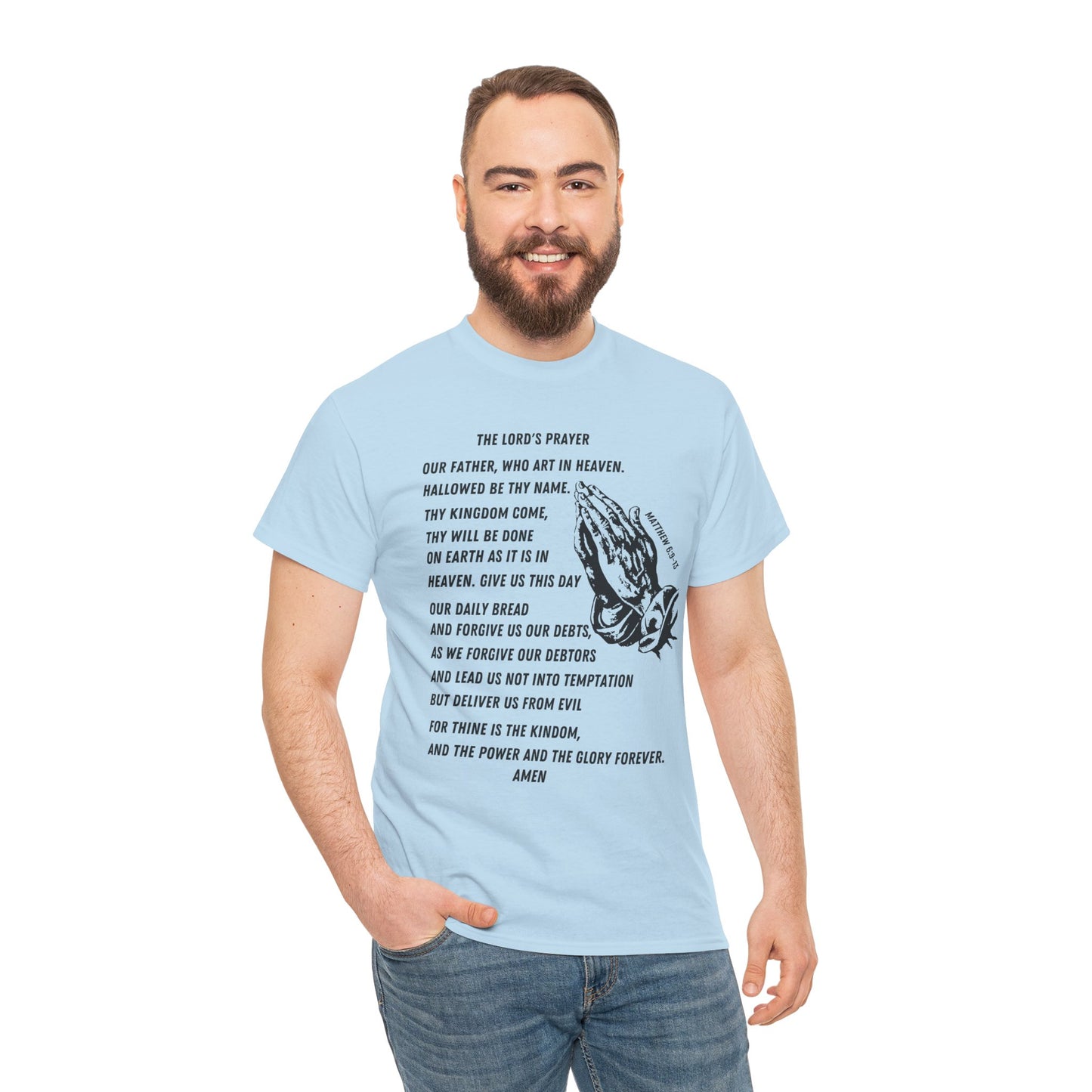 The Lord's Prayer T‑Shirt - Black