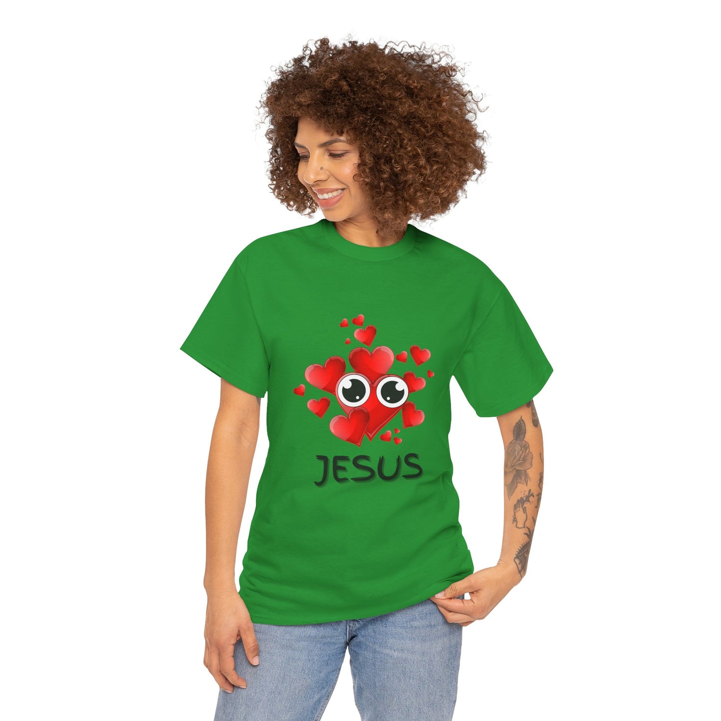Eye Love Jesus Tee - Black