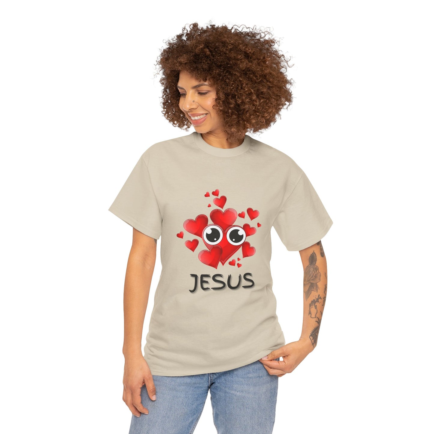 Eye Love Jesus Tee - Black