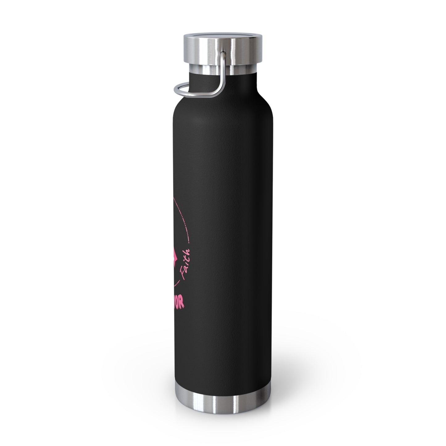 Survivor Breast Cancer Awareness 22oz Insulated Water Bottle