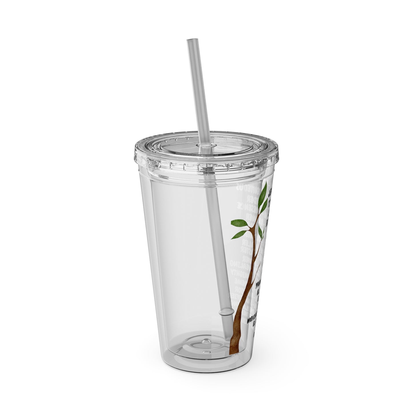 Characteristic Names of God 16oz Tumbler with Straw