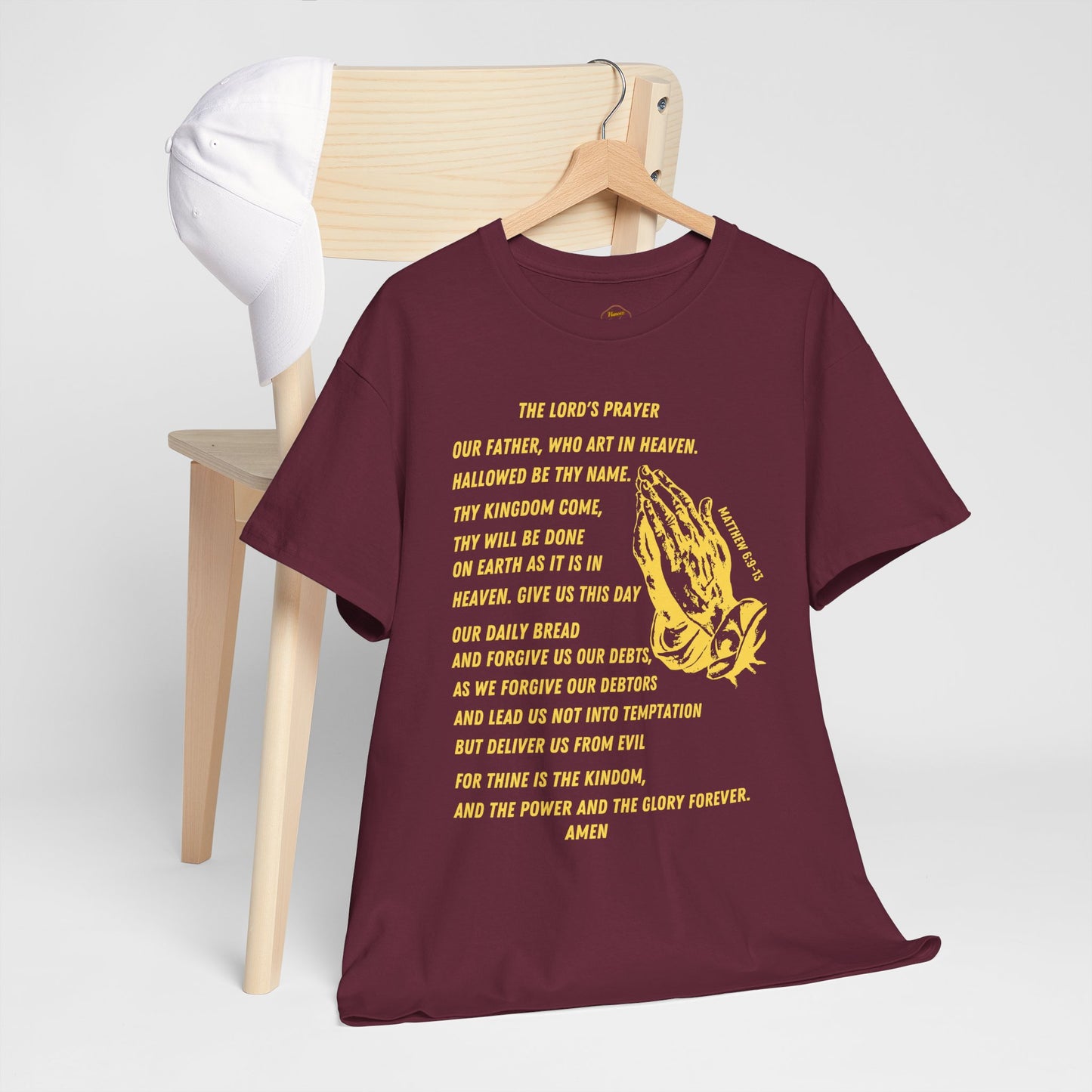 The Lord's Prayer T-Shirt - Gold