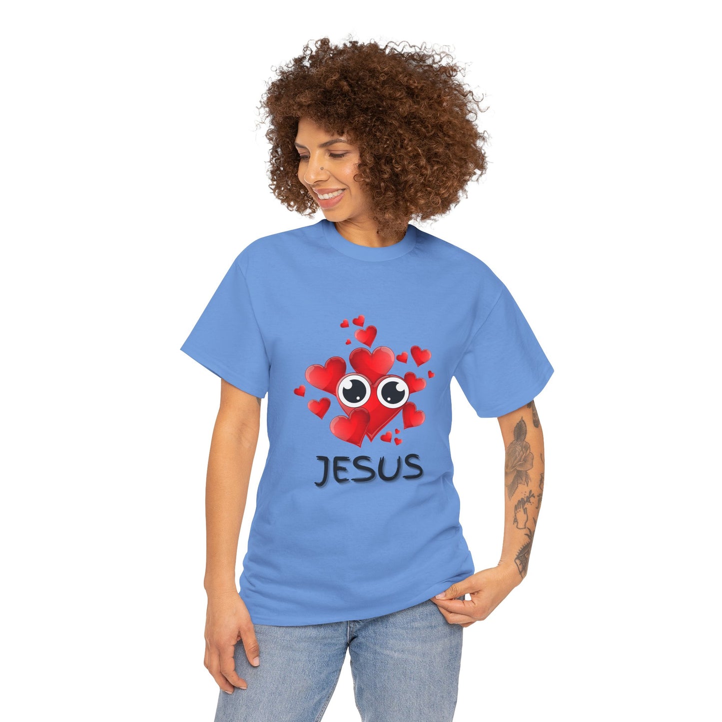 Eye Love Jesus Tee - Black