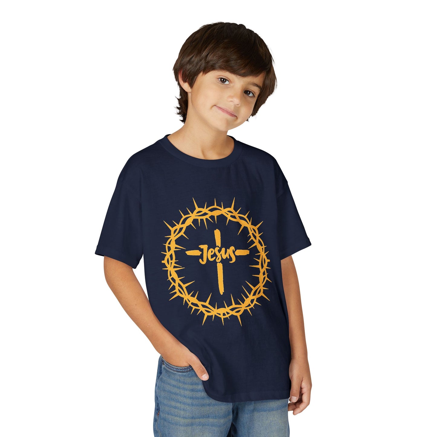 Jesus Crown of Thorns Youth T-shirt