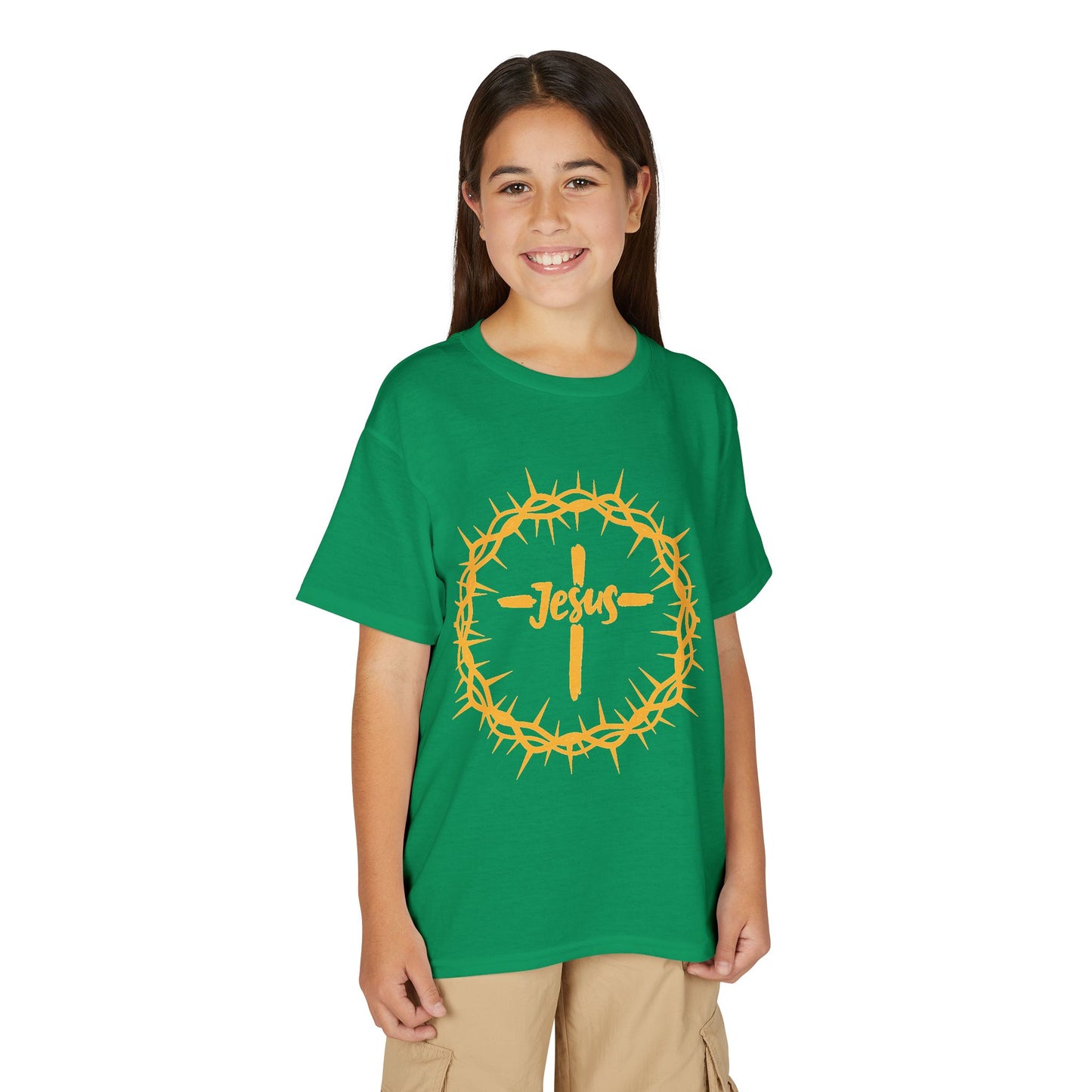 Jesus Crown of Thorns Youth T-shirt