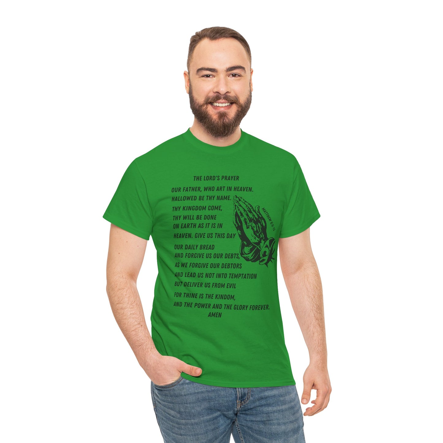 The Lord's Prayer T‑Shirt - Black