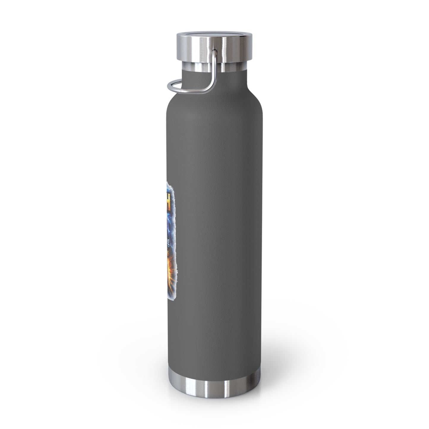 “Push: Pray Until Something Happens” 22oz Insulated Water Bottle - Hands
