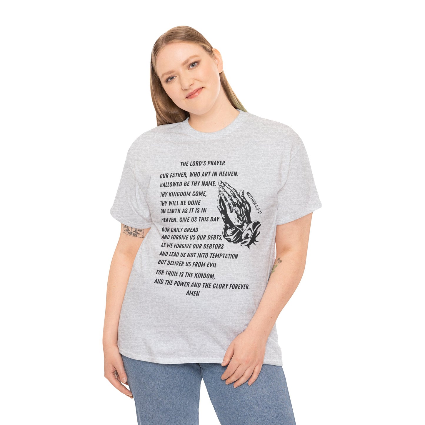 The Lord's Prayer T‑Shirt - Black