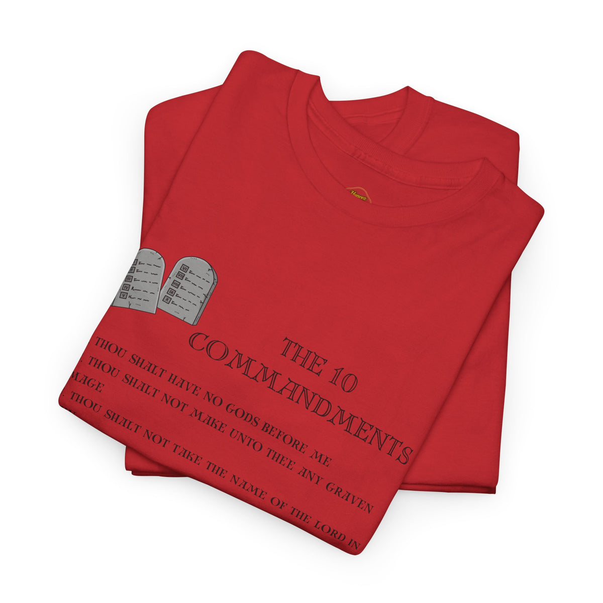 10 Commandments T-Shirt - Black
