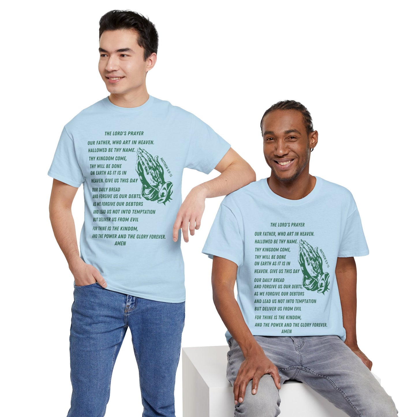 The Lord's Prayer T-Shirt - Green