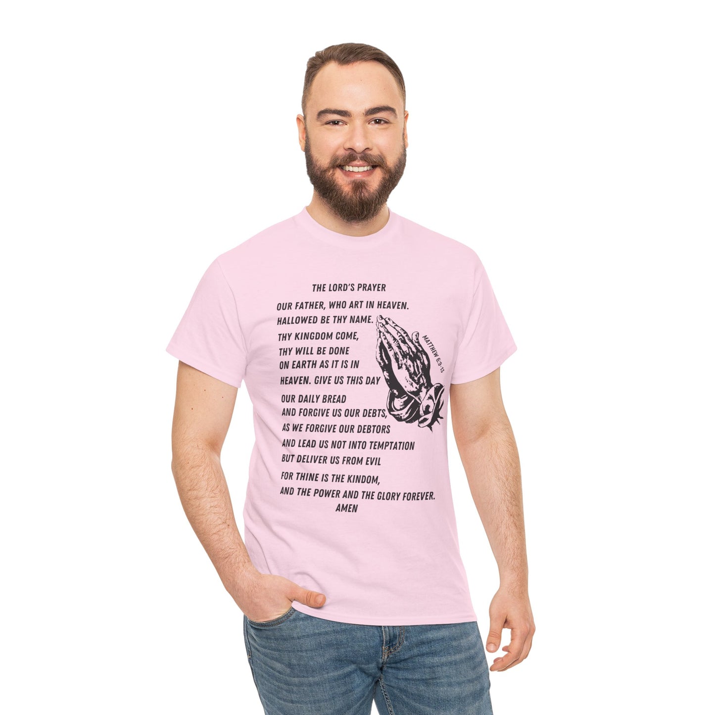 The Lord's Prayer T‑Shirt - Black