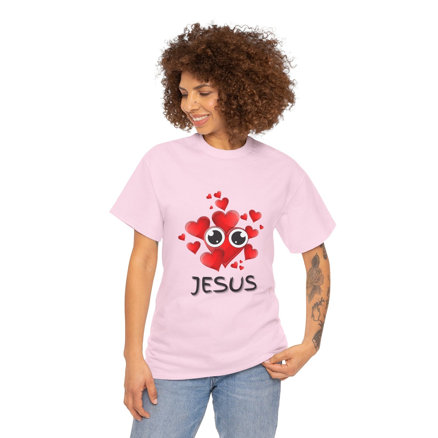 Eye Love Jesus Tee - Black