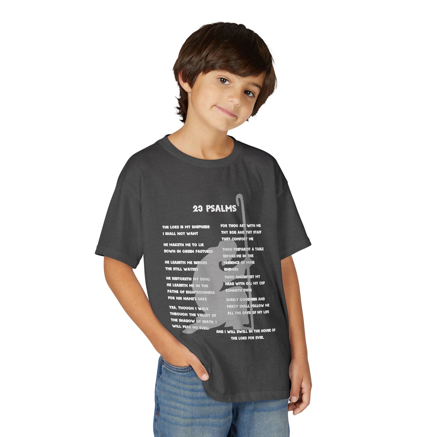 23 Psalms Youth T-shirt - White
