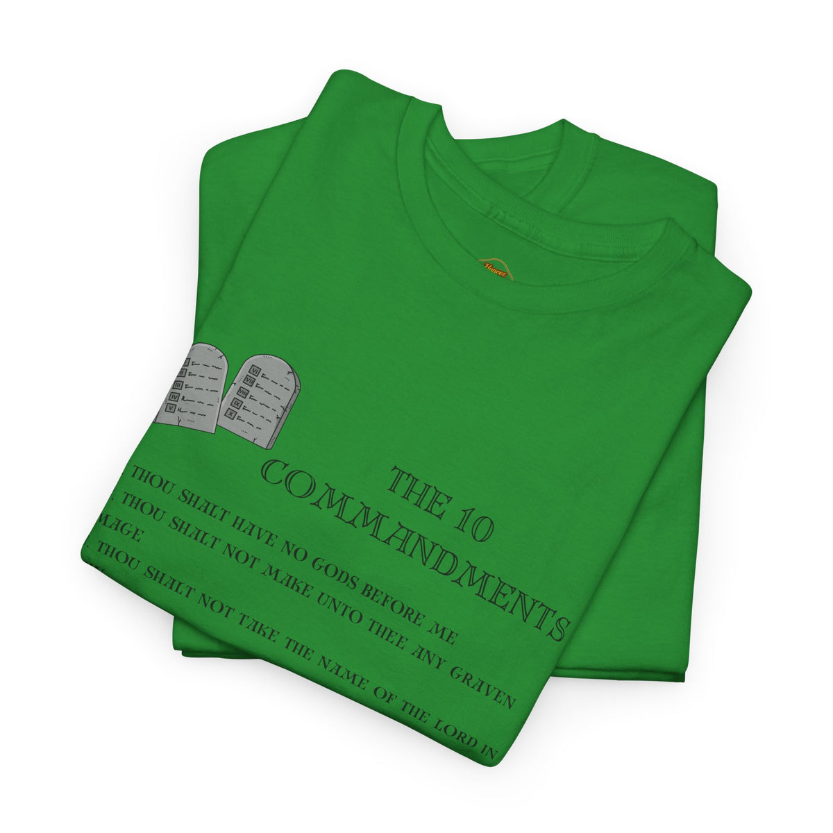 10 Commandments T-Shirt - Black