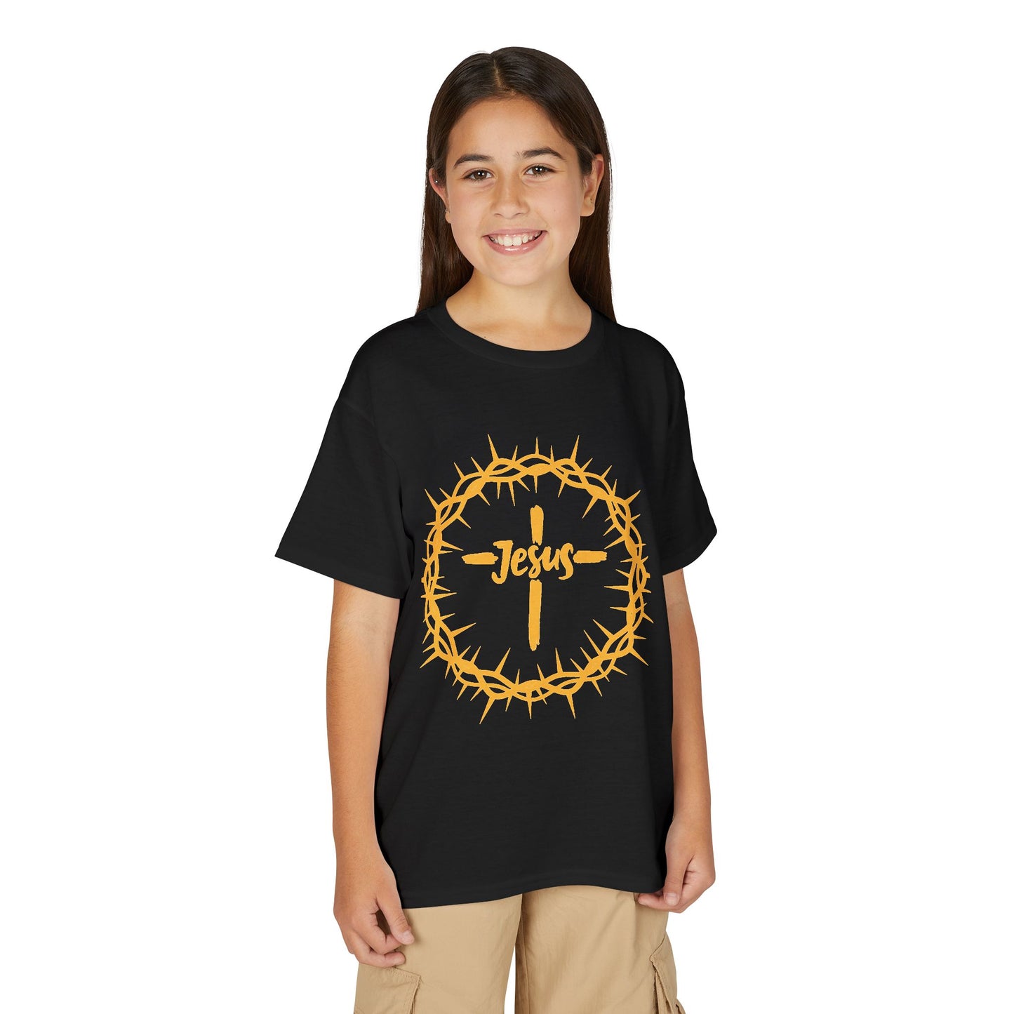 Jesus Crown of Thorns Youth T-shirt