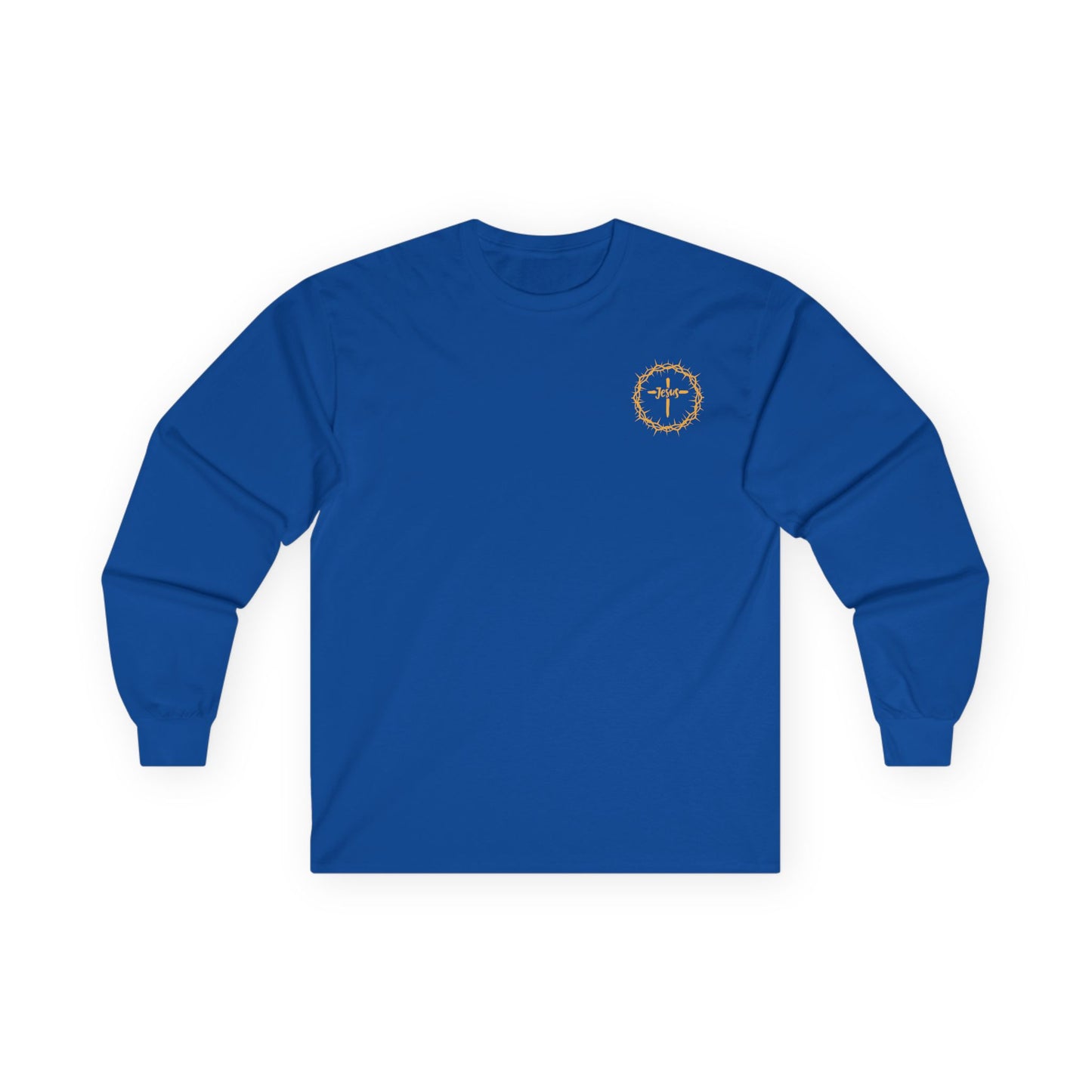 Jesus Crown of Thorns Long Sleeve Tee