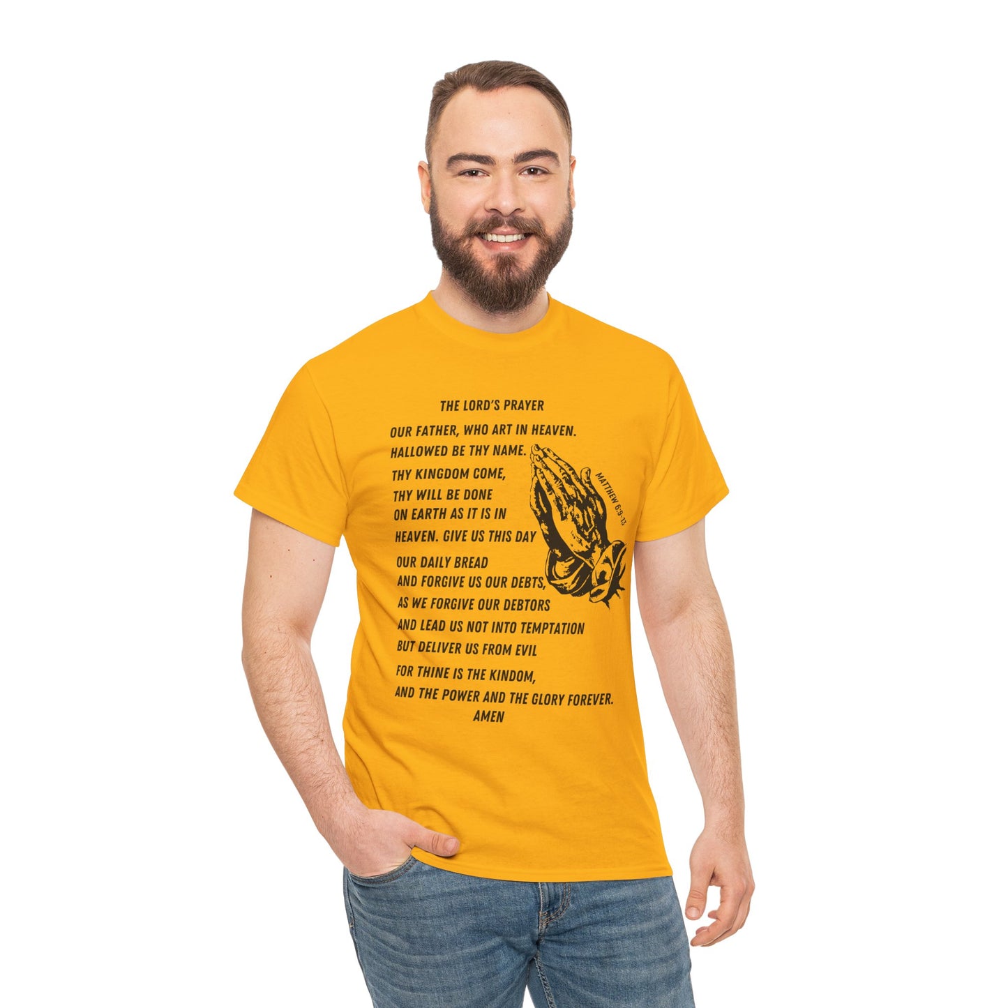 The Lord's Prayer T‑Shirt - Black