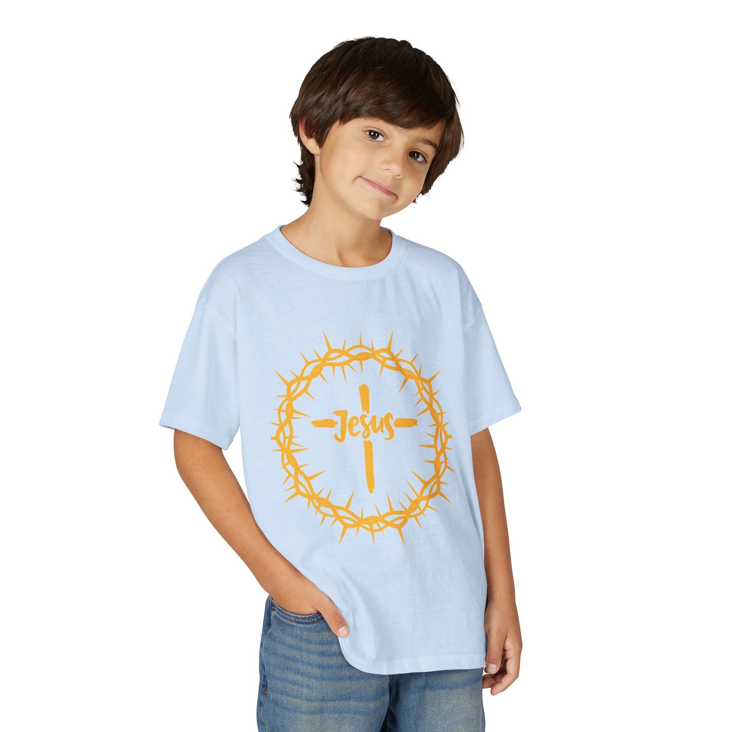 Jesus Crown of Thorns Youth T-shirt