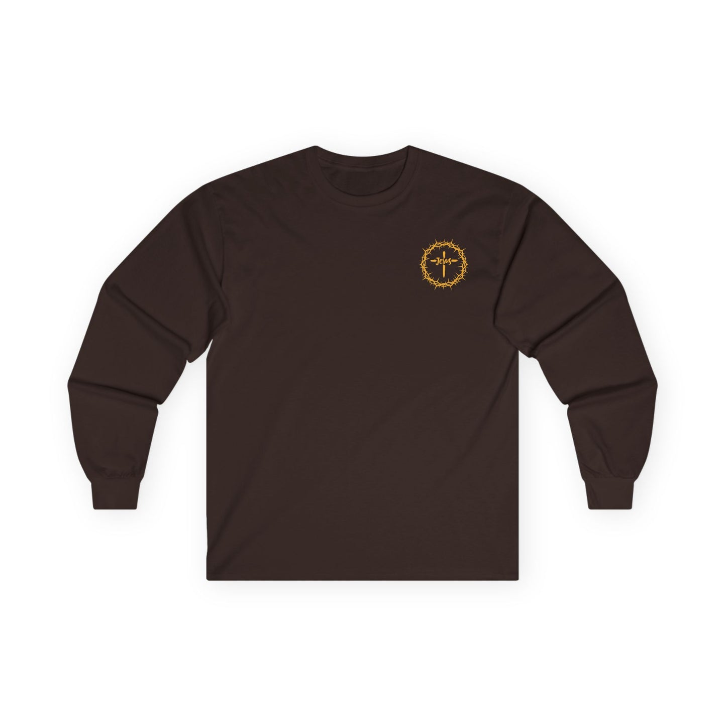 Jesus Crown of Thorns Long Sleeve Tee