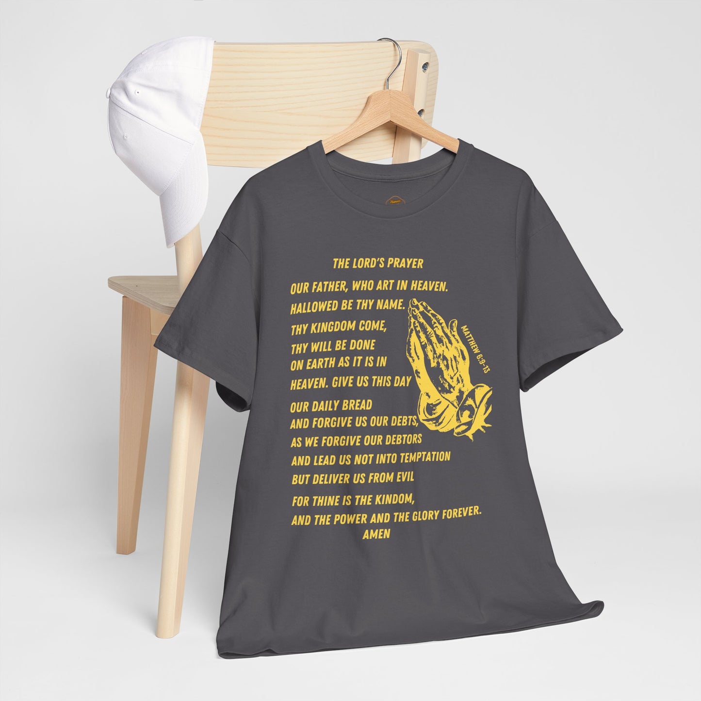 The Lord's Prayer T-Shirt - Gold