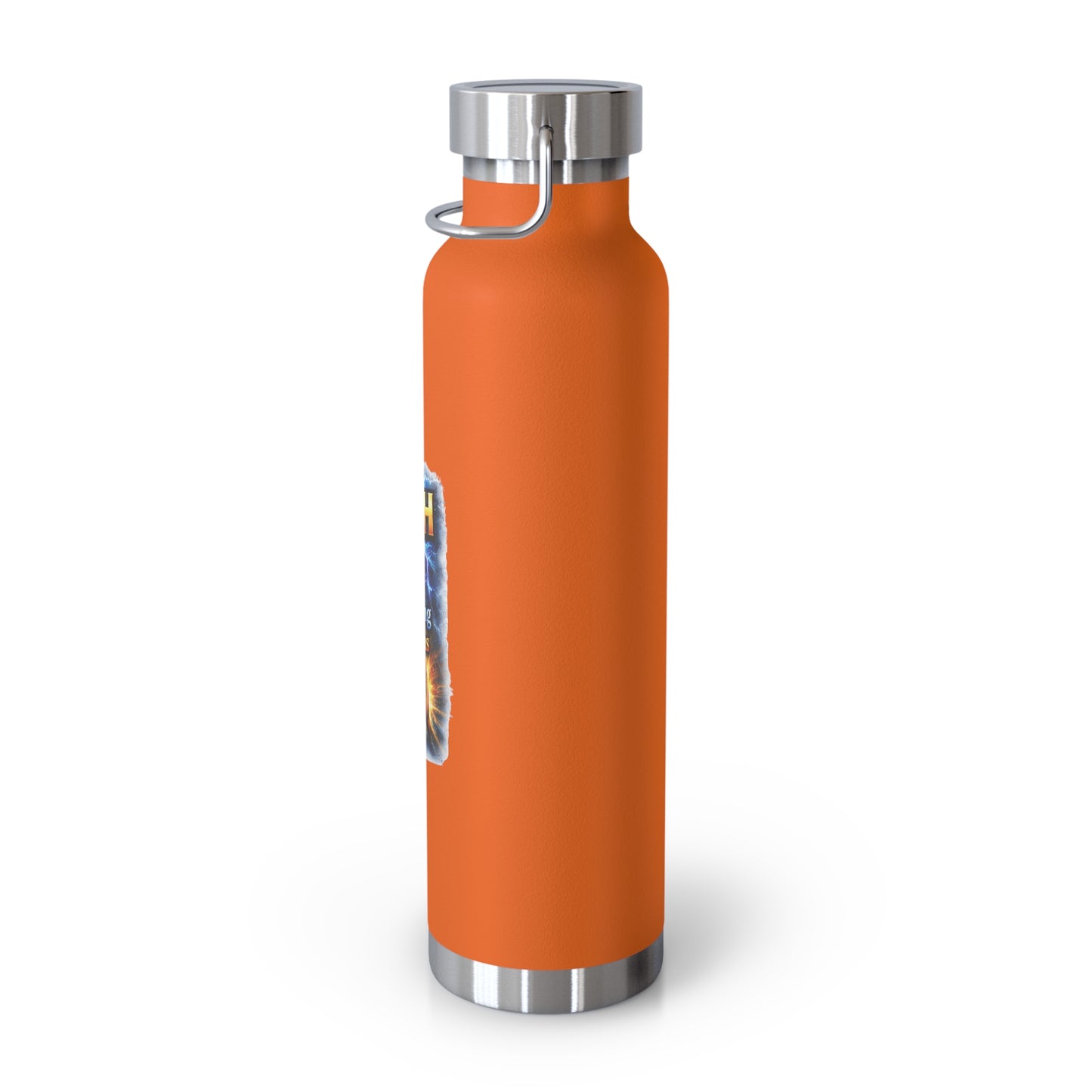 “Push: Pray Until Something Happens” 22oz Insulated Water Bottle - Hands