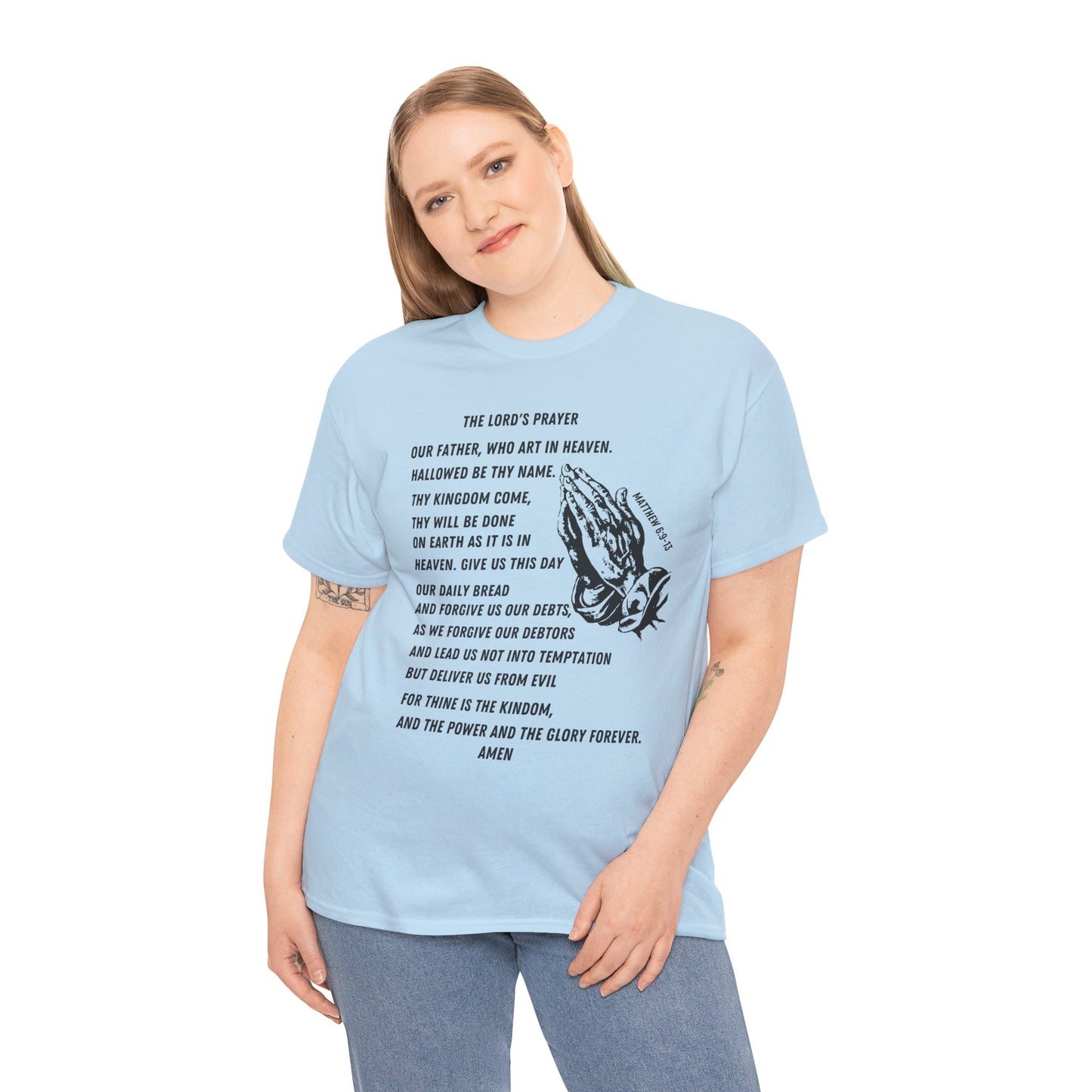 The Lord's Prayer T‑Shirt - Black