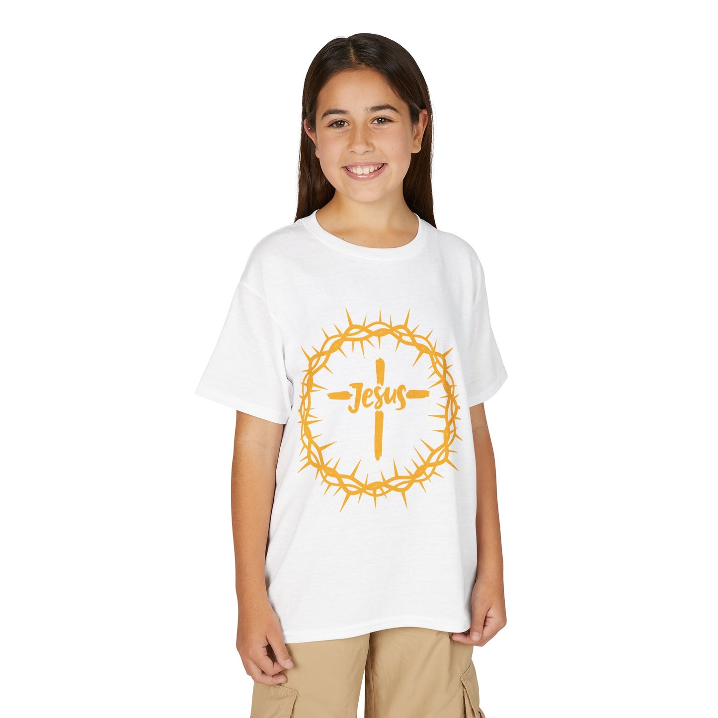 Jesus Crown of Thorns Youth T-shirt