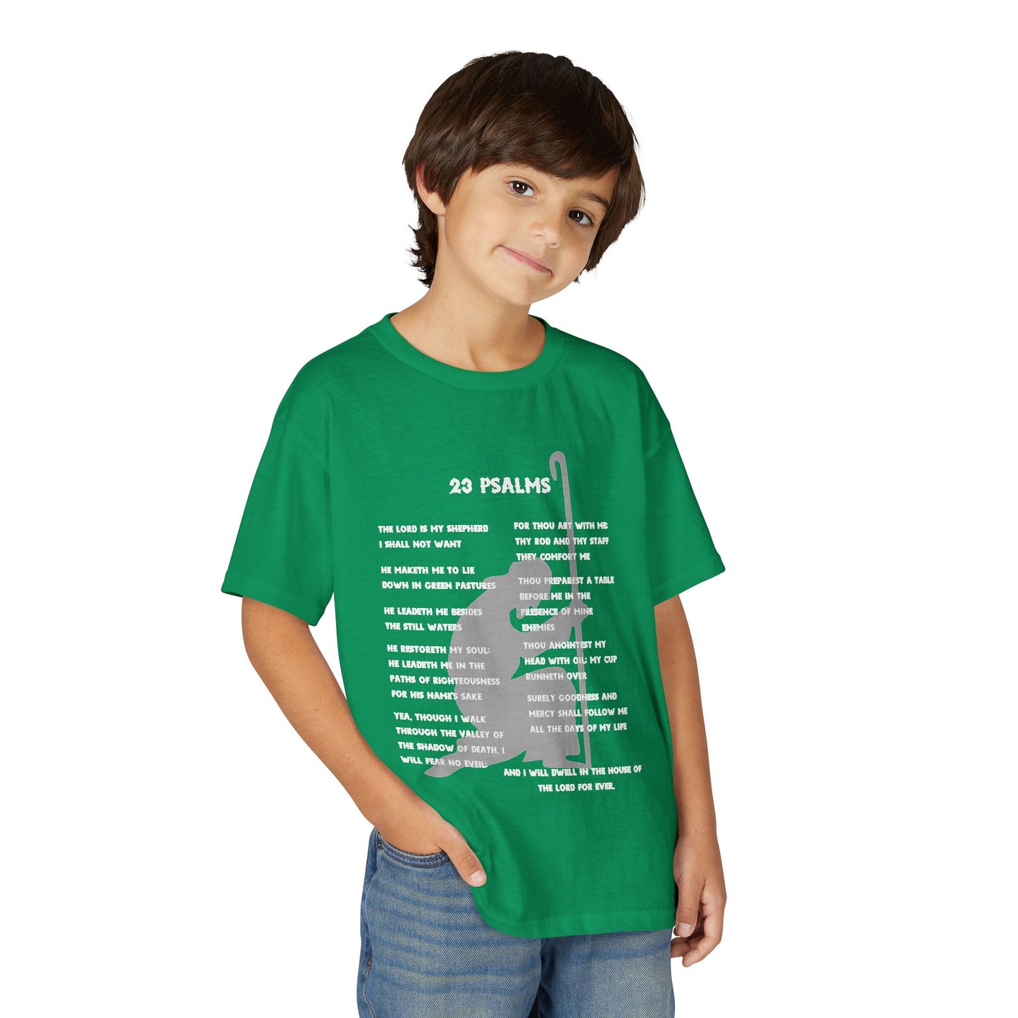 23 Psalms Youth T-shirt - White