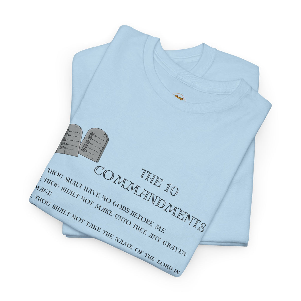 10 Commandments T-Shirt - Black