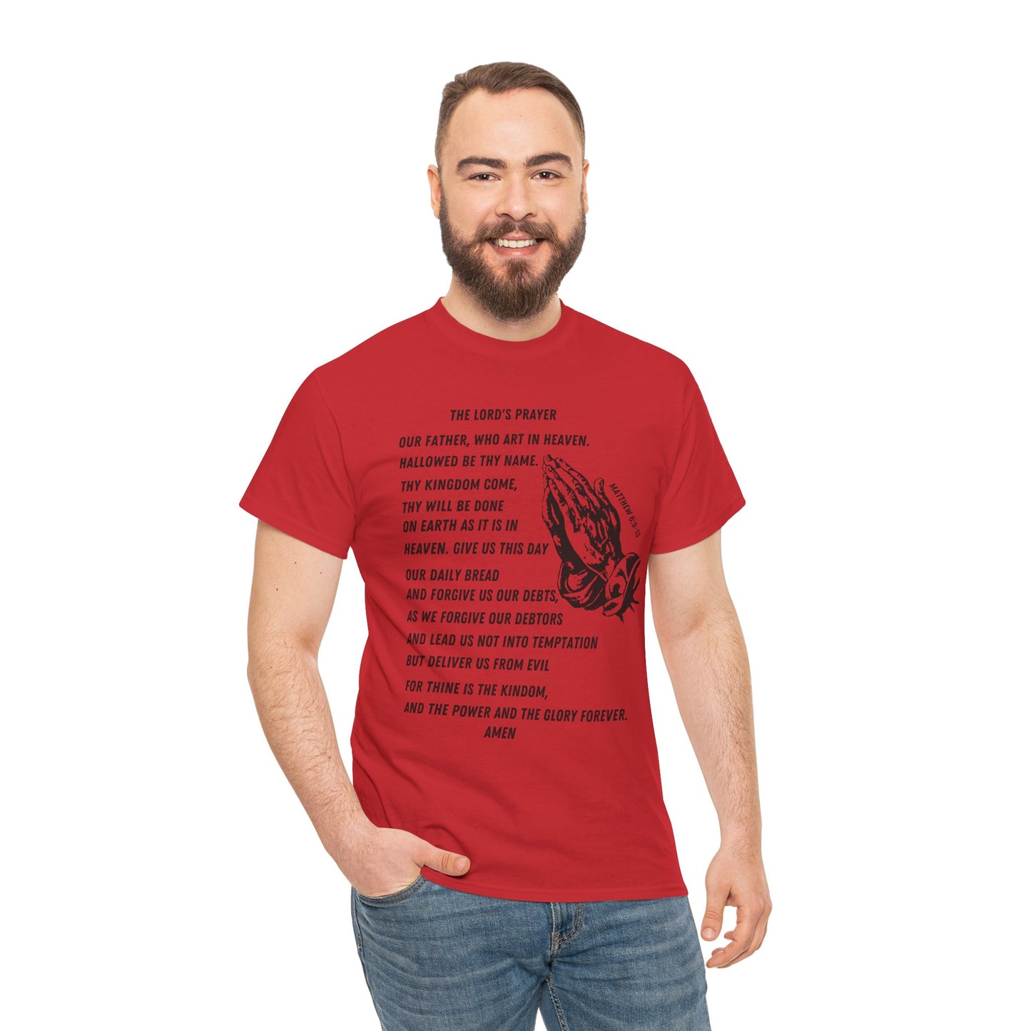 The Lord's Prayer T‑Shirt - Black