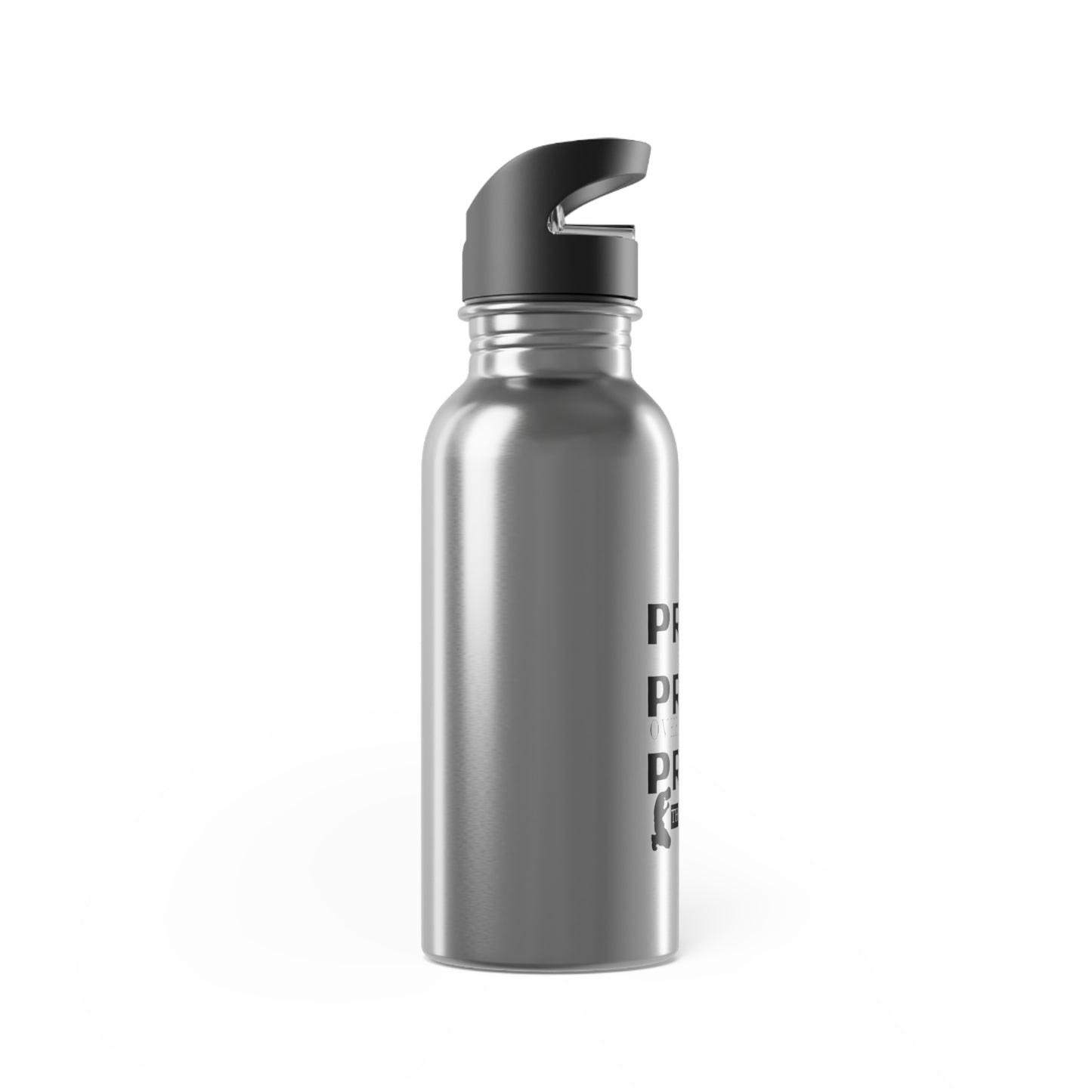 Pray On It Stainless Steel Water Bottle (20oz)