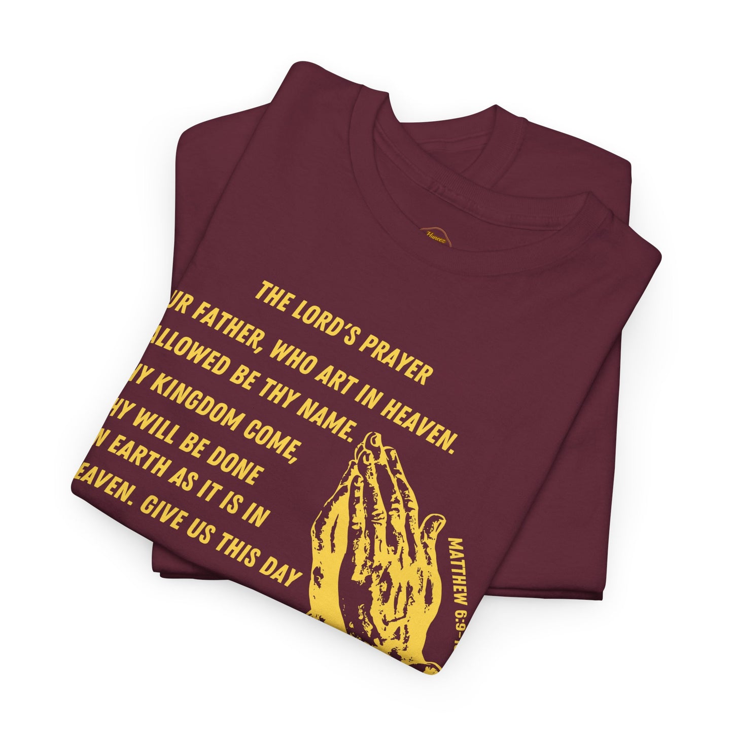 The Lord's Prayer T-Shirt - Gold