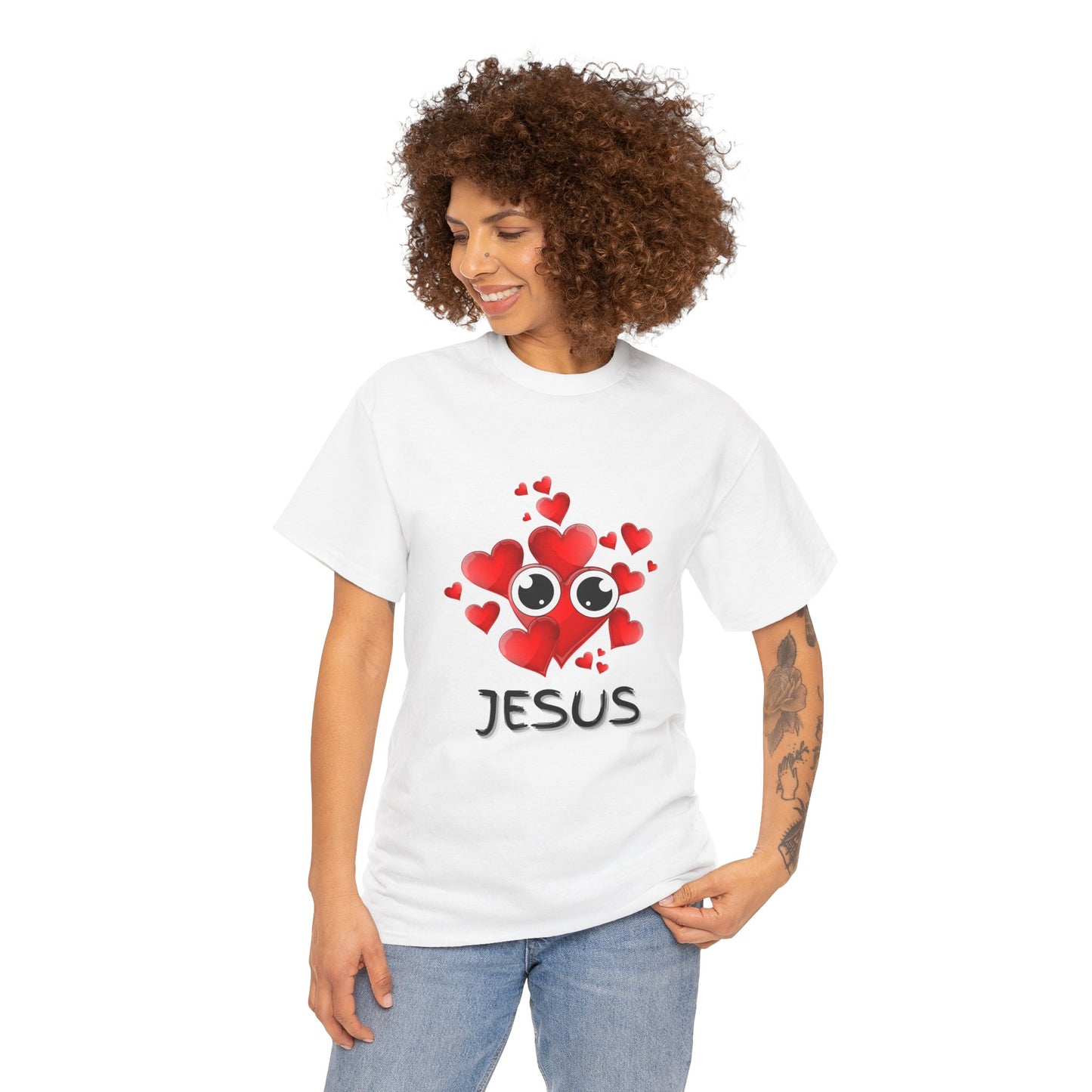 Eye Love Jesus Tee - Black