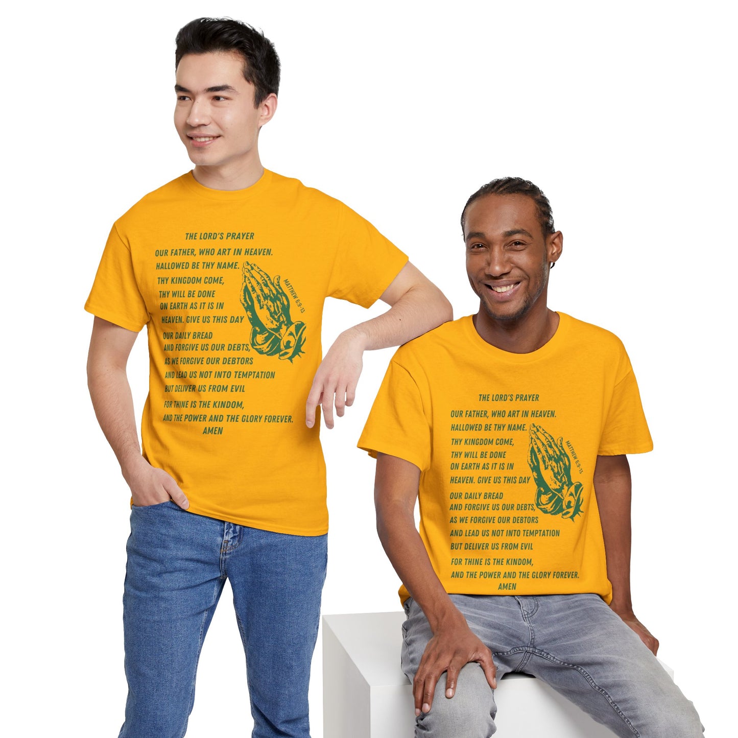 The Lord's Prayer T-Shirt - Green