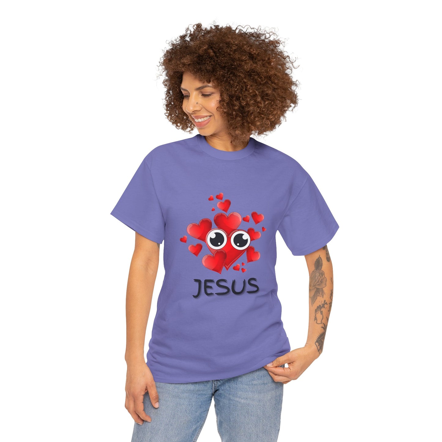 Eye Love Jesus Tee - Black