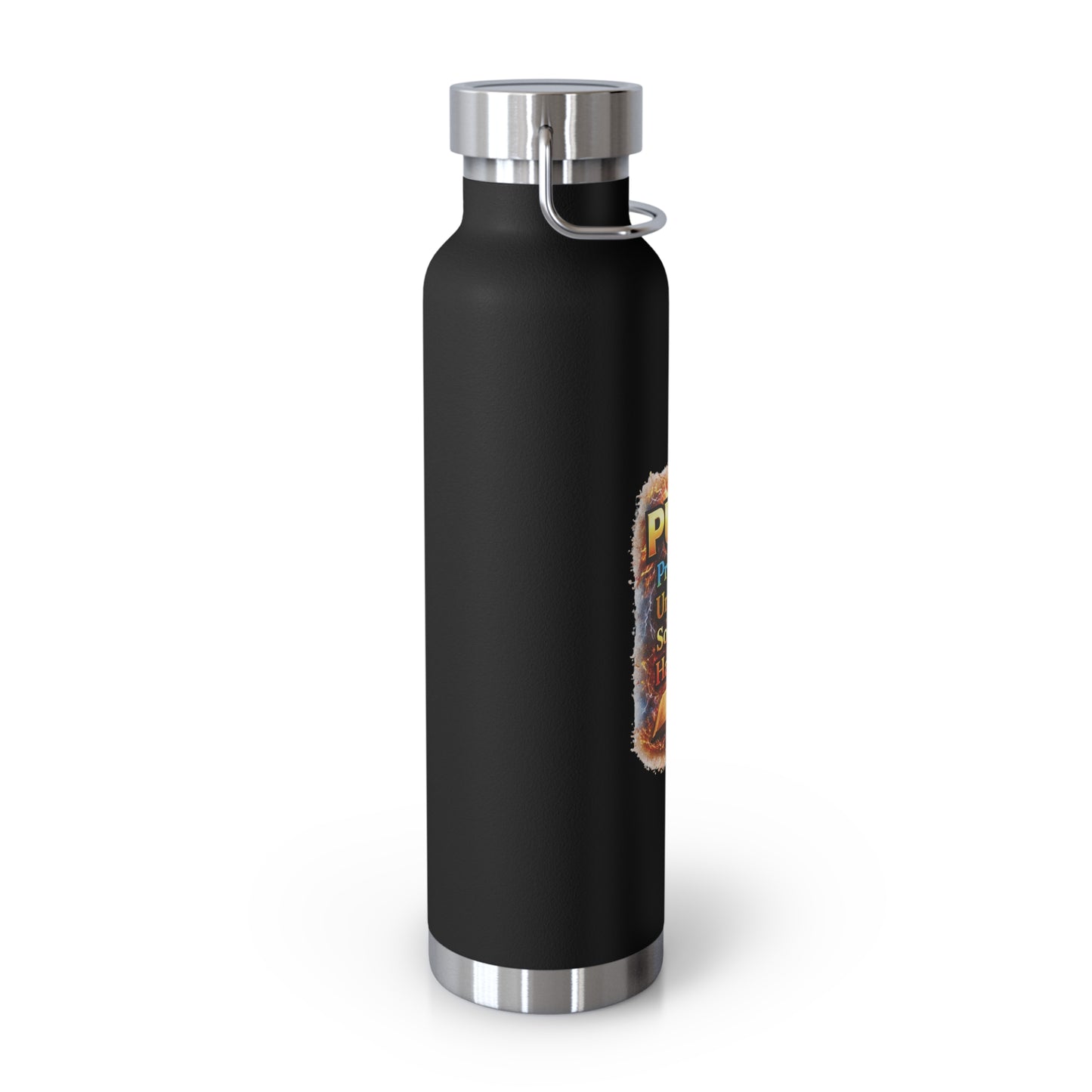 “Push: Pray Until Something Happens” 22oz Insulated Water Bottle - Bible