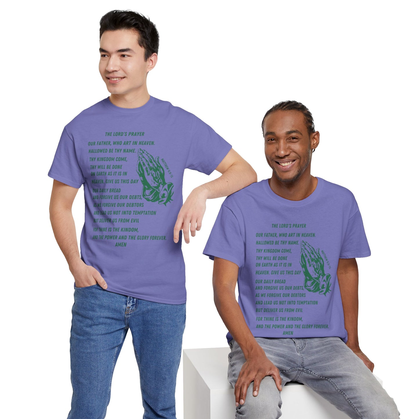 The Lord's Prayer T-Shirt - Green