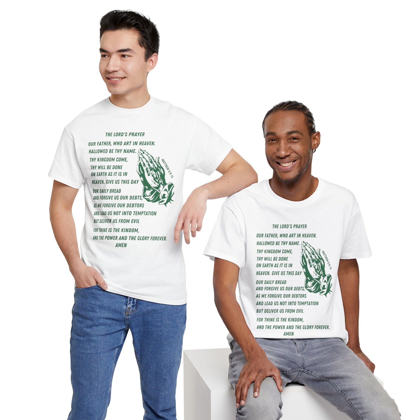 The Lord's Prayer T-Shirt - Green