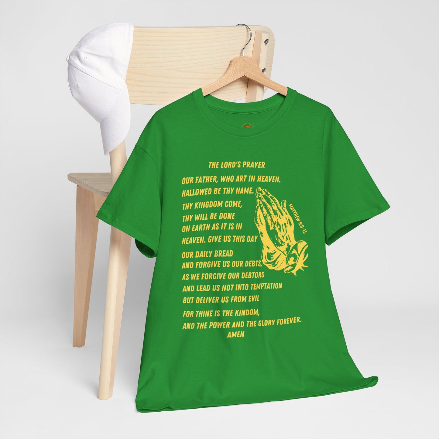 The Lord's Prayer T-Shirt - Gold