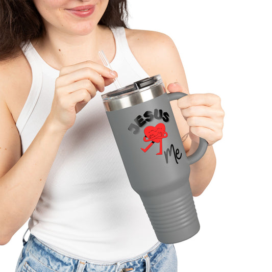 Jesus Loves Me Insulated Travel Mug, 40oz