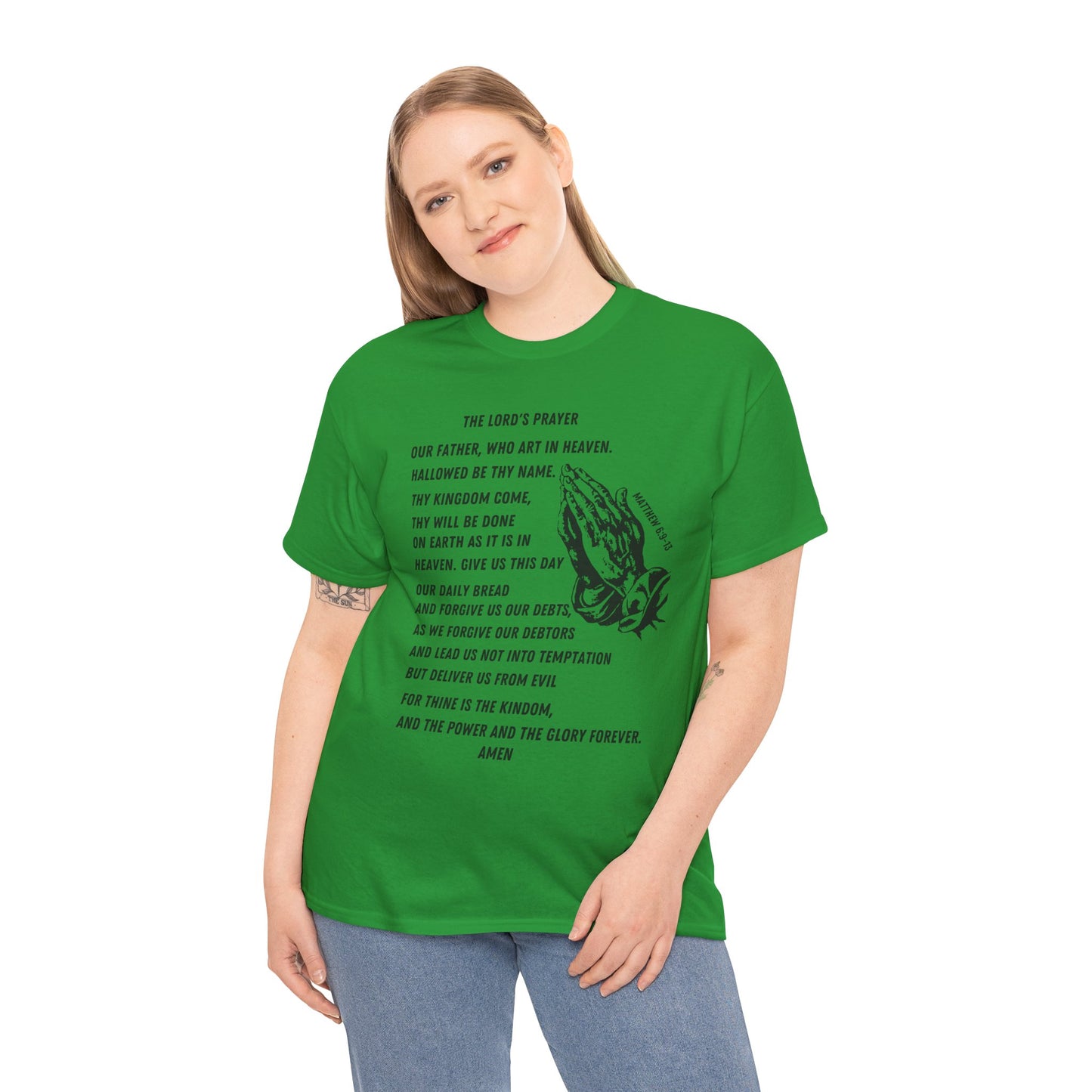 The Lord's Prayer T‑Shirt - Black