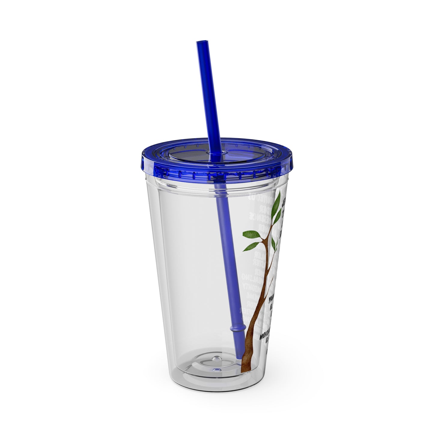 Characteristic Names of God 16oz Tumbler with Straw